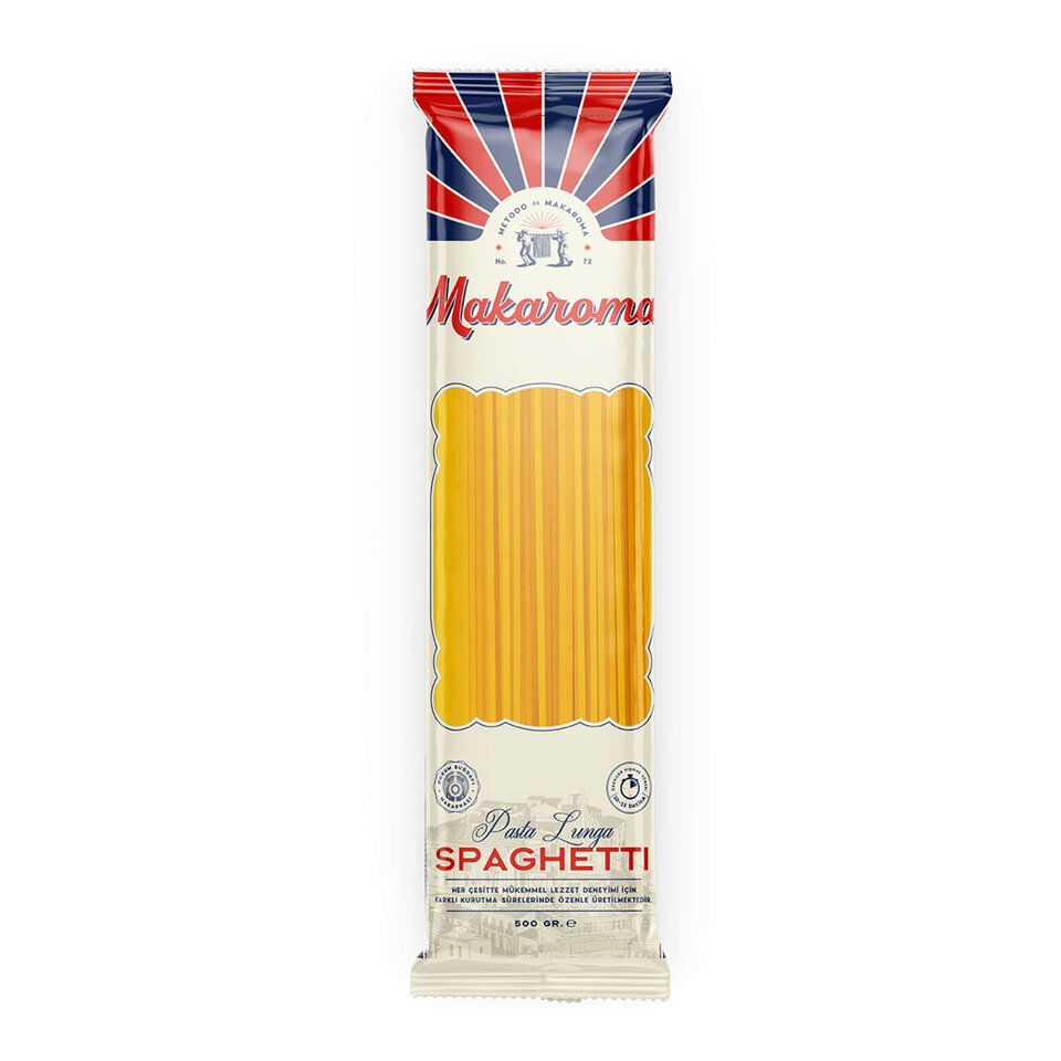 MAKAROMA YASSI SPAGHETTI 500 GR
